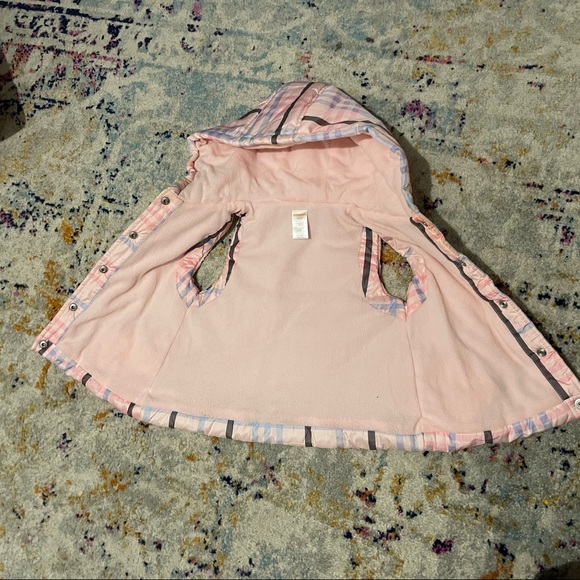 Gymboree Pink and Blue Plaid Vest (size 4/5 girls) - Picture 6 of 7